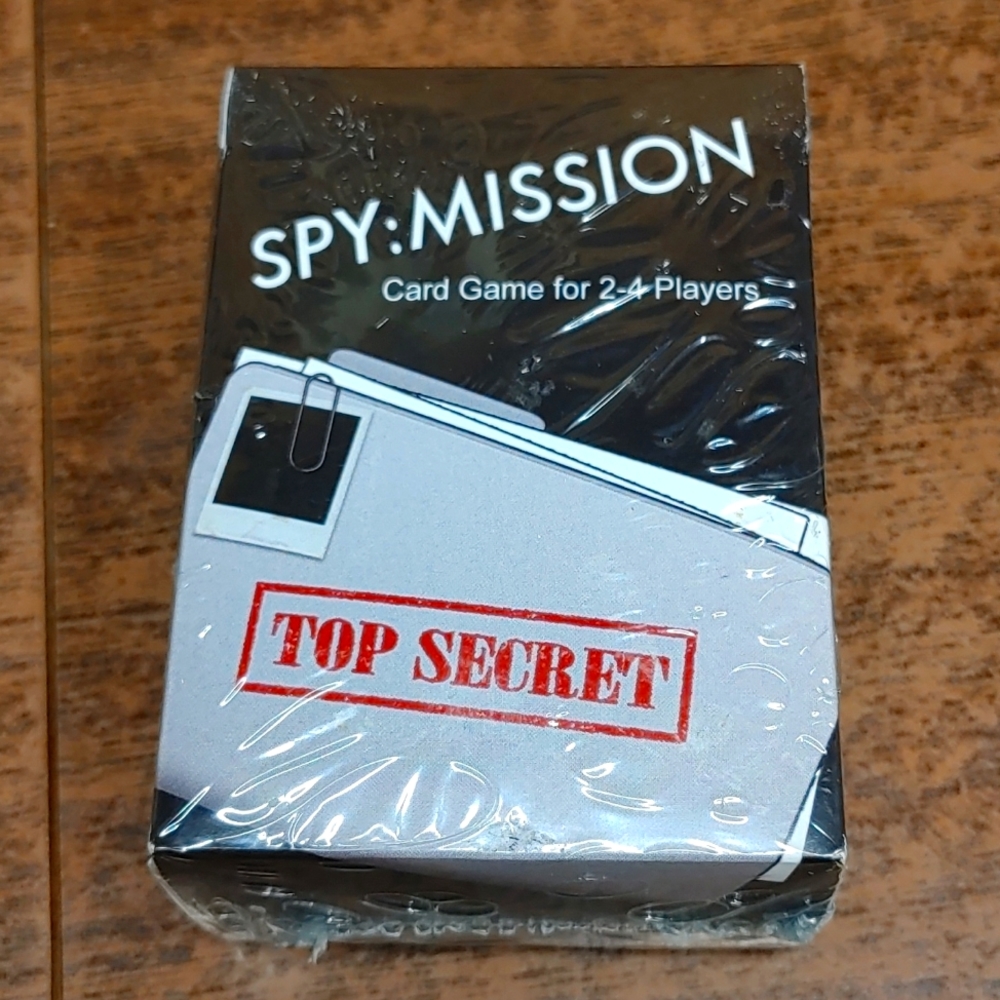 Spy:mission card game